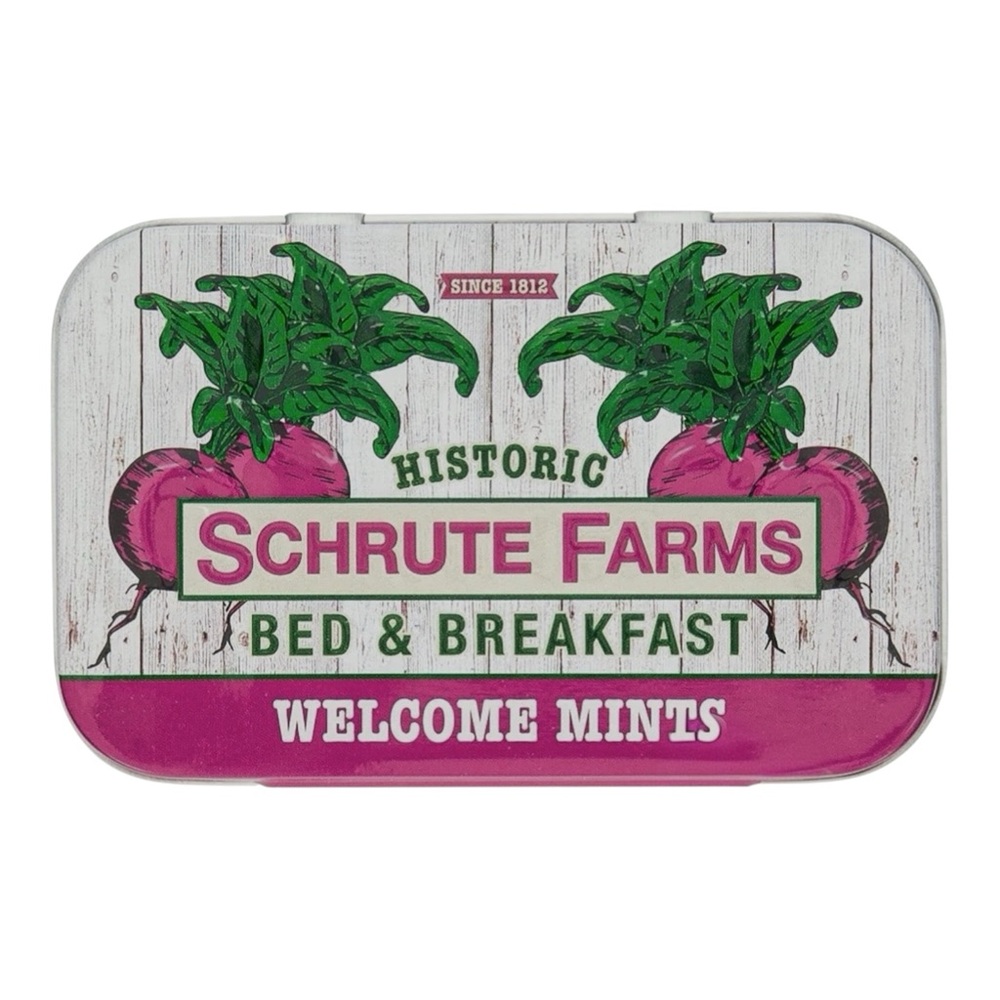 HISTORIC SCHRUTE FARMS BED & BREAKFAST MINT TIN (TIN ONLY!)